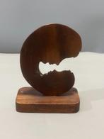 Statue, Mother and Child - 16 cm - Bois