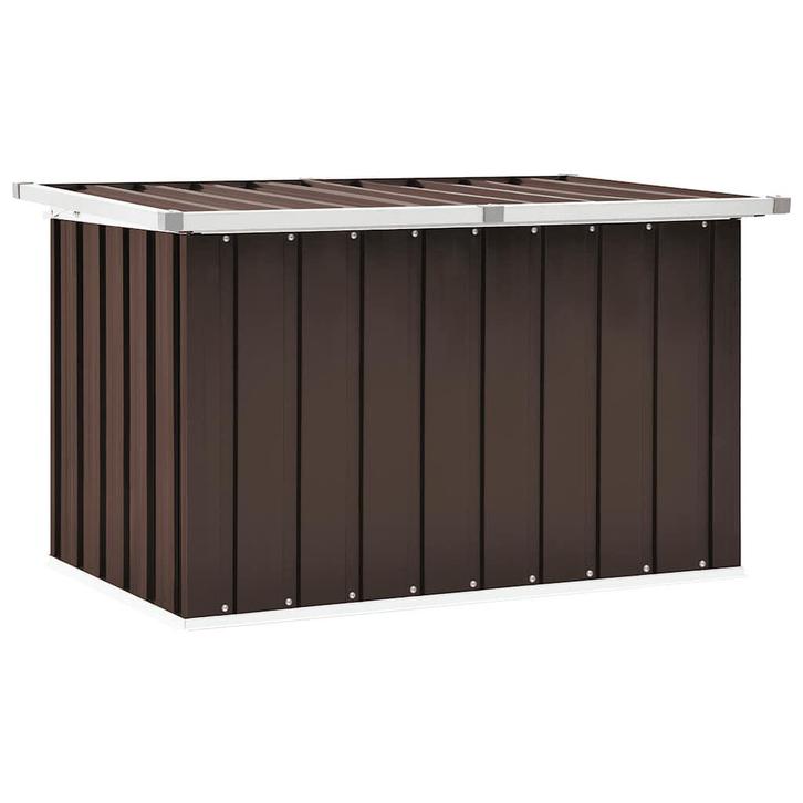 Grote Bruine Tuinbox 109cm | Tweede Kansje | OP = OP, Tuin en Terras, Bergingen en Tuinkasten, Nieuw, Metaal, Overige typen, Verzenden