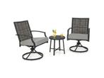 Coast Set van 2 Draaistoelen – Incl. Salontafel & Zitkussens, Huis en Inrichting, Verzenden, Nieuw