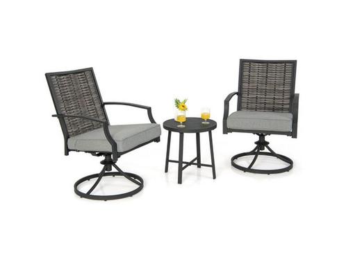 Coast Set van 2 Draaistoelen – Incl. Salontafel & Zitkussens, Huis en Inrichting, Woonaccessoires | Overige, Nieuw, Verzenden