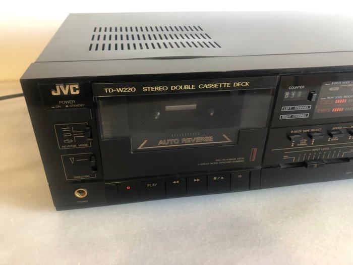 JVC - TD- W220 Double Cassetterecorder-speler, TV, Hi-fi & Vidéo, Radios