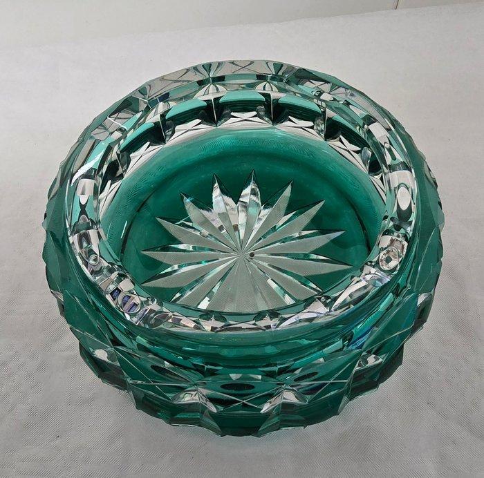 Val Saint Lambert - Asbak - Kristal - Asbak Val Saint Lamber, Antiek en Kunst, Antiek | Glaswerk en Kristal