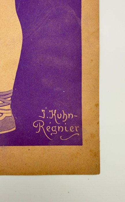 J. Kuhn-Régnier - A. Girard - Affiche originale 1920 –, Antiek en Kunst, Kunst | Tekeningen en Fotografie