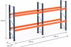 Mecalux palletstelling gebruikt met liggers 330cm en hoog..., Ophalen of Verzenden