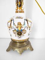 Gien - Lampe de table - Faïence - Griffons