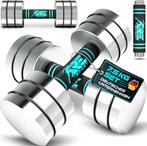 RE:SPORT Set van 2 halters van massief staal, 7,5 kg, halter, Verzenden, Nieuw