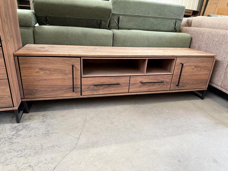 Brandon tv-dressoir, kleur seesham, Huis en Inrichting, Kasten |Televisiemeubels, Nieuw, Metaal, Overige materialen