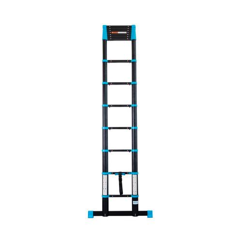 Telescoopladder Eurostairs Black ‘n Blue Prof 4,1m softclose, Bricolage & Construction, Échelles & Escaliers, Enlèvement ou Envoi