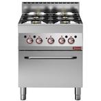 Fornuis + Heteluchtoven | ALPHA 650 | Gas/Elektrisch | 5, Verzenden, Nieuw in verpakking