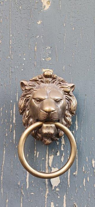 Deur - 1960-1970 - antieke deurklopper leeuw, Antiek en Kunst, Curiosa en Brocante
