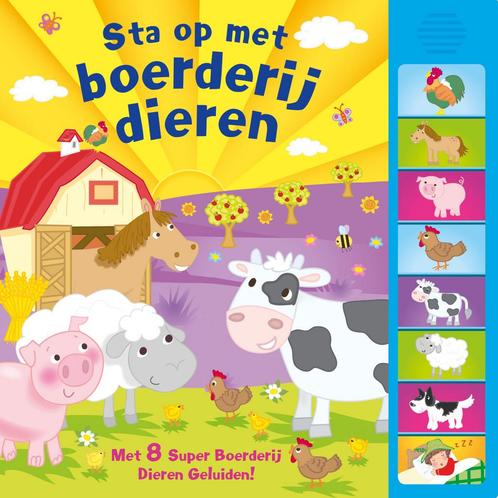 Boek: Sta op met boerderijdieren (z.g.a.n.), Livres, Livres pour enfants | 0 an et plus, Envoi