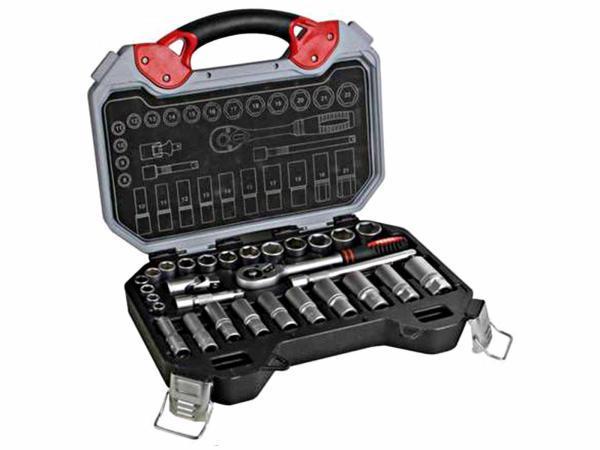 Veiling - Toolland dopsleutelset 29-pack staal, Bricolage & Construction, Outillage | Outillage à main