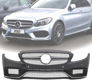 Pare-Chocs Avant Pour Mercedes Classe C W205 14-18 Look C63, Verzenden