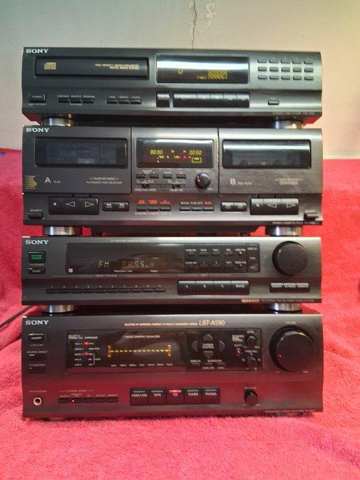 Sony - Ensemble: PS-LX300USB; CDP-M46; TC-A590; ST-A790;, Audio, Tv en Foto, Radio's