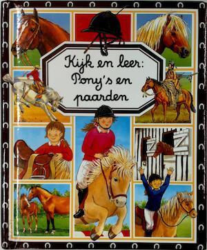 Kijk en leer / Ponys en paarden, Livres, Langue | Langues Autre, Envoi