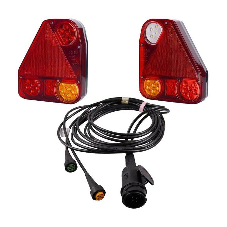 LED Verlichtingsset Aanhanger Driehoek Horpol, 9m | 13-polig, Auto-onderdelen, Verlichting, Ophalen of Verzenden