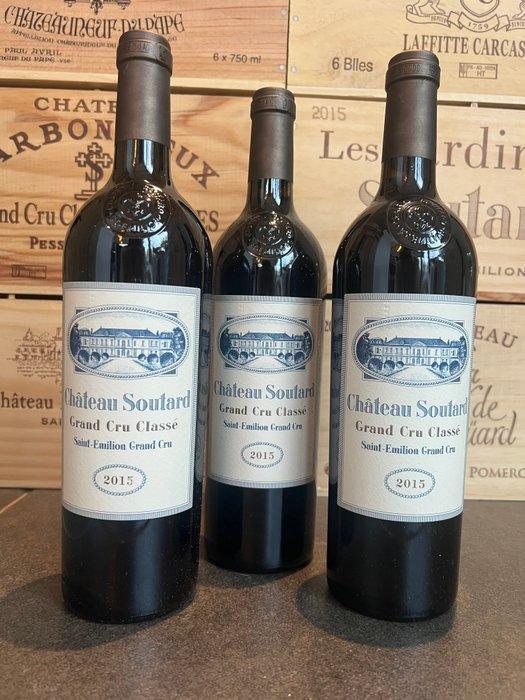 2015 Château Soutard - Saint-Emilion Grand Cru Grand Cru, Verzamelen, Wijnen