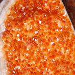 Topkwaliteit Madeira Quartz Druzy - natuurlijke diepe kleur