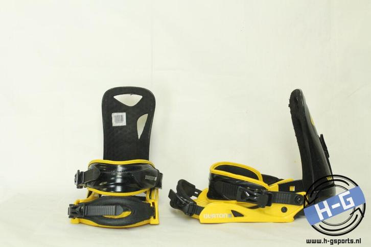Refurbished - Snowboard bindingen - Burton - L, Sport en Fitness, Snowboarden, Bindingen, Gebruikt, Ophalen of Verzenden