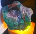 Fluorine Crâne magique en fluorite, sculpture dart, Verzamelen