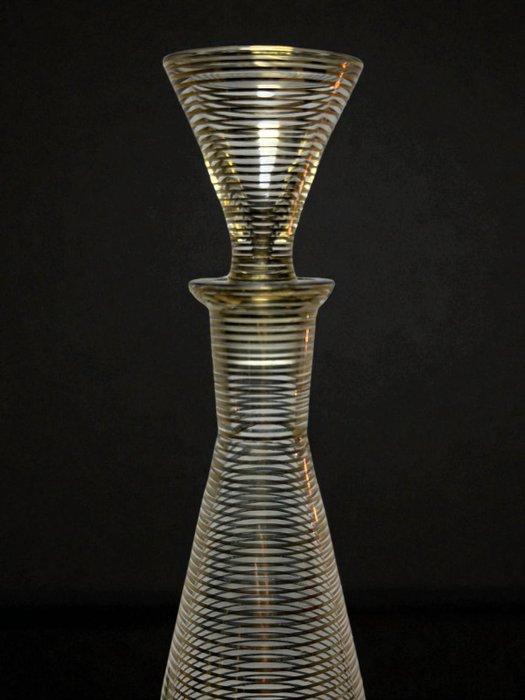 Drinkservies (5) - Kristal - glas uit Tsjechoslowakije, Antiek en Kunst, Antiek | Glaswerk en Kristal