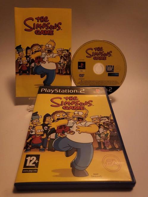Simpsons Game Playstation 2, Games en Spelcomputers, Games | Sony PlayStation 2, Zo goed als nieuw, Ophalen of Verzenden