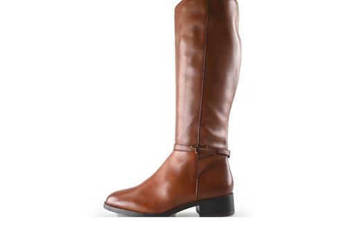 Tamaris Laarzen in maat 38 Bruin | 5% extra korting, Kleding | Dames, Schoenen, Bruin, Zo goed als nieuw, Hoge laarzen, Verzenden