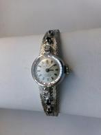 Zilver, Topaz & Diamonds - Armband - Art Deco-stijl horloge