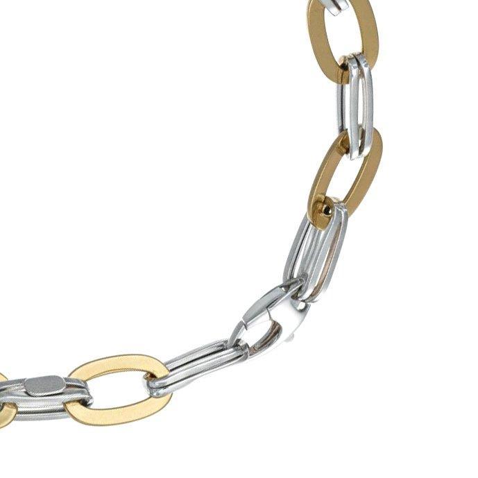 Armband - 18 karaat Geel goud, Witgoud, Handtassen en Accessoires, Armbanden