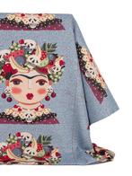 Frida Kalho - Pop Art - Premium Gobelin stof - Meubelstof -, Antiek en Kunst