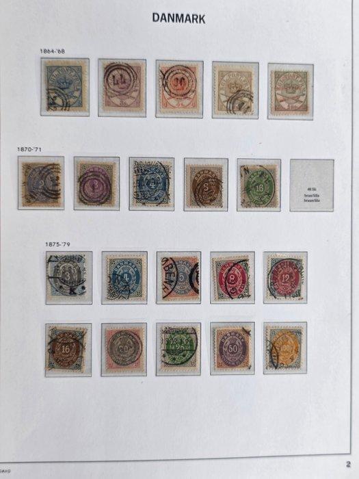 Denemarken 1851/1969 - Collectie in een Davo album, Timbres & Monnaies, Timbres | Amérique