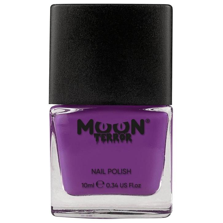 Moon Terror Halloween Nail Polish Poison Purple 14ml, Hobby & Loisirs créatifs, Articles de fête, Envoi
