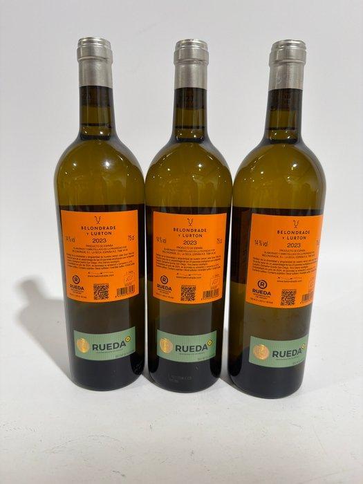 2023 Belondrade y Lurton - Rueda - 3 Flessen (0.75 liter), Collections, Vins