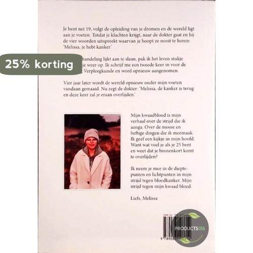 Mijn kwaadbloed 9789083108612 Melissa Kremer, Boeken, Gezondheid, Dieet en Voeding, Zo goed als nieuw, Verzenden