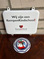 Emaille reclameborden - Set van 2 decoratieve metalen borden