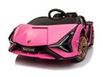 Lamborghini Sian, 12v elektrische kinderauto met vleugeldeur, Ophalen of Verzenden