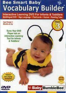Bee Smart Baby: Vocabulary Builder 3 [DV DVD, Cd's en Dvd's, Dvd's | Overige Dvd's, Zo goed als nieuw, Verzenden