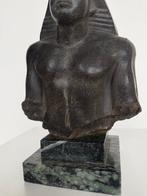 Replica of an Ancient Egyptian Steen Bust of an Official -, Antiek en Kunst