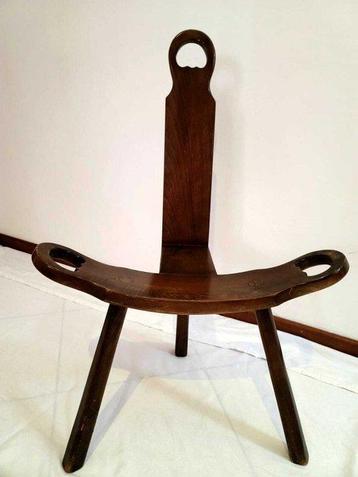Chaise - Bois - Trépied