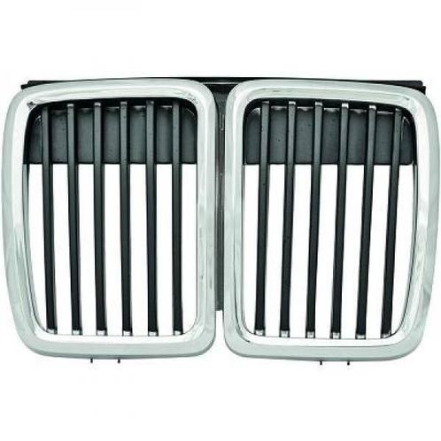 Nieren Gril BMW 3 Serie E30 Chroom B6333, Auto-onderdelen, Carrosserie, Nieuw, BMW, Voor, Links, Rechts