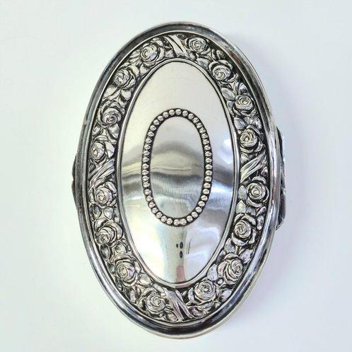 Sieradendoos - Roos - .800 zilver, Antiek en Kunst, Antiek | Zilver en Goud