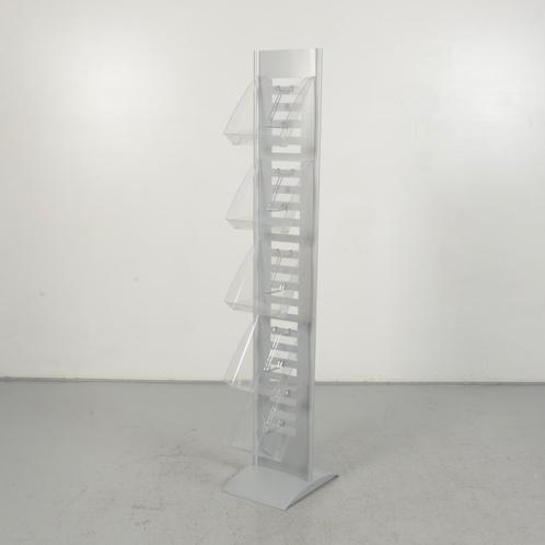 Folderrek Officenow - Aluminium - 166 x 30 cm - 5 legbakken, Zakelijke goederen, Kantoor en Winkelinrichting | Kantoorartikelen