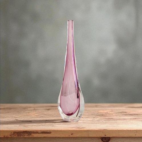 Vase - Verre, Antiek en Kunst, Antiek | Glaswerk en Kristal