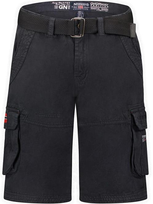Heren Korte Broek Zakken Geographical Norway Pionec Zwart, Kleding | Heren, Broeken en Pantalons, Verzenden