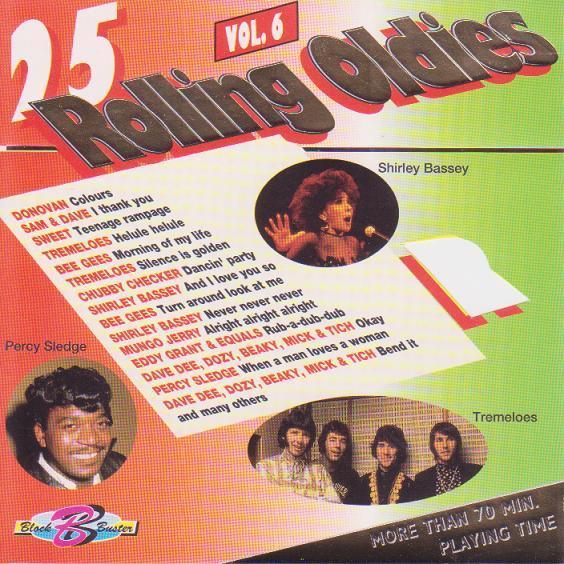 Various - 25 Rolling Oldies Vol. 6, CD & DVD, CD | Pop, Envoi
