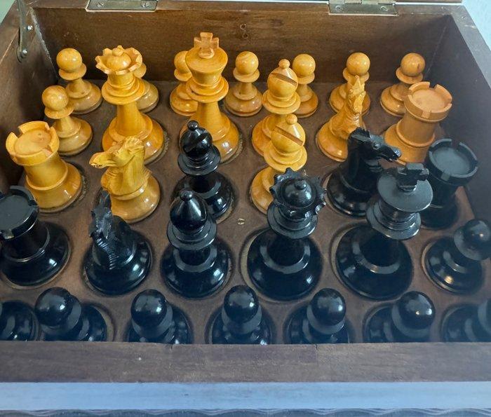 Schaakspel - Hout, Antiek en Kunst, Curiosa en Brocante