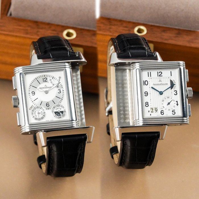 Jaeger-LeCoultre - Reverso Grande GMT Date Duo Face -, Handtassen en Accessoires, Horloges | Heren
