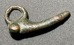 Oud-Romeins Brons Amulet in de vorm van een Phalus-symbool