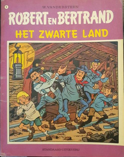 Robert en Bertrand 6 - Het zwarte land 9789002128912, Boeken, Stripverhalen, Gelezen, Verzenden