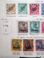 China - 1878-1949 - (301) Duitse bezettingsstempels voor het, Gestempeld